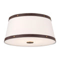 Crystorama CAL-2400-LG Luxe Gold Libby Langdon Callahan 17'' Luxe Gold Flush Mount Image 1