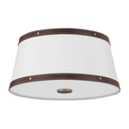 Crystorama Callahan Libby Langdon Callahan 17'' Luxe Gold Flush Mount