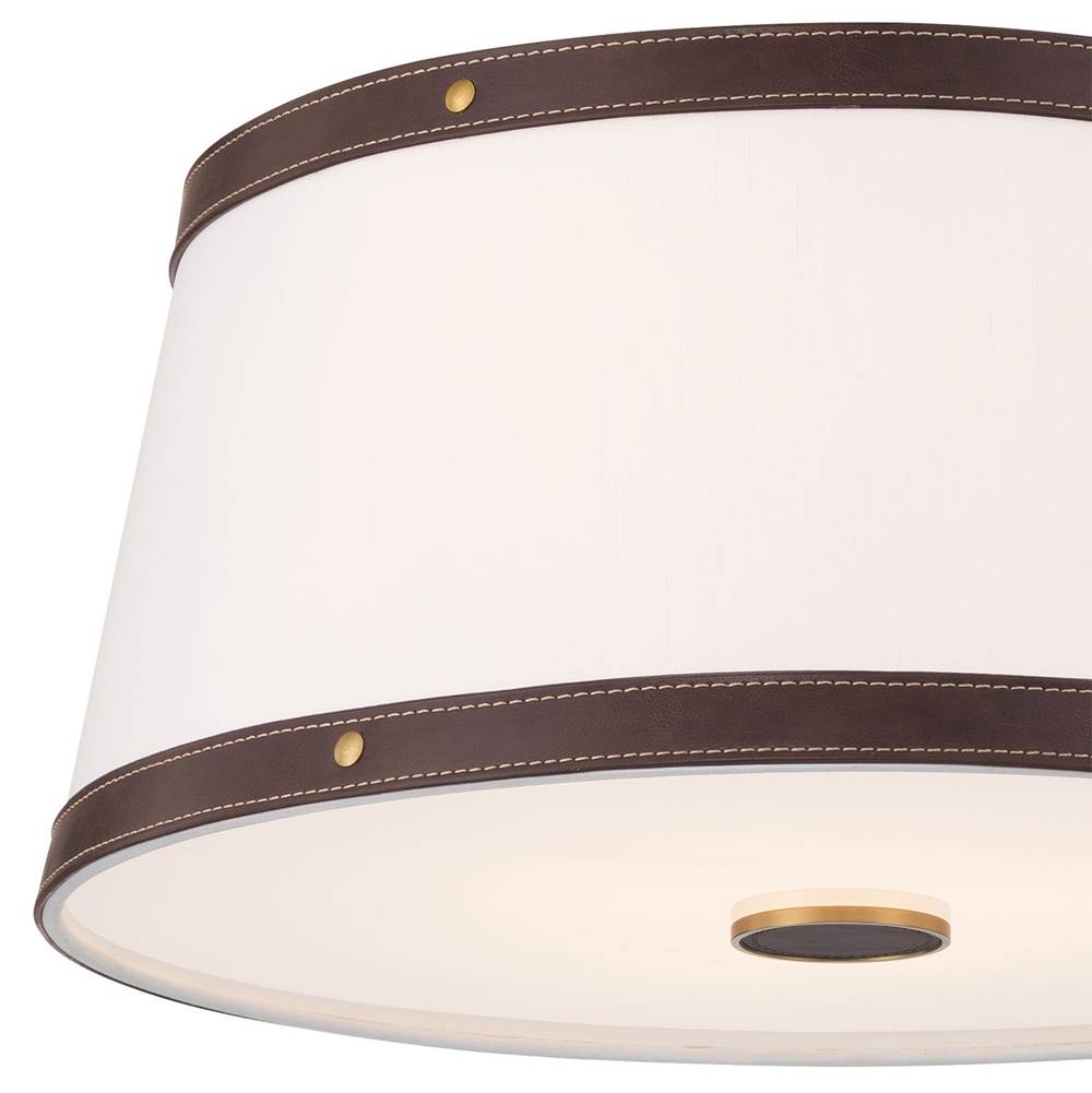 Crystorama CAL-2400-LG Luxe Gold Libby Langdon Callahan 17'' Luxe Gold Flush Mount Image 5