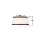 Crystorama CAL-2400-LG Luxe Gold Libby Langdon Callahan 17'' Luxe Gold Flush Mount Image 3