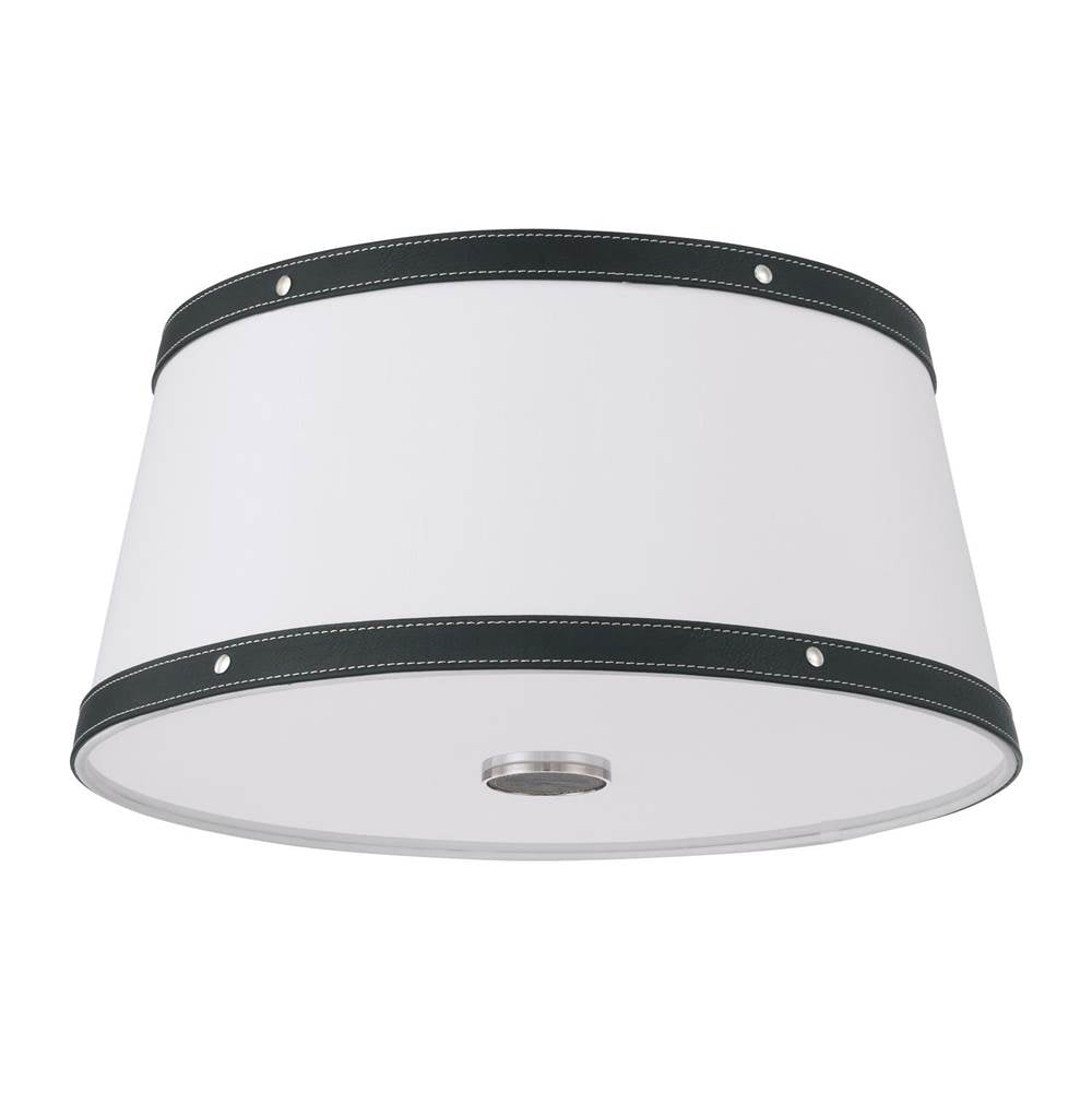 Crystorama Callahan Libby Langdon Callahan 17'' Luxe Gold Flush Mount