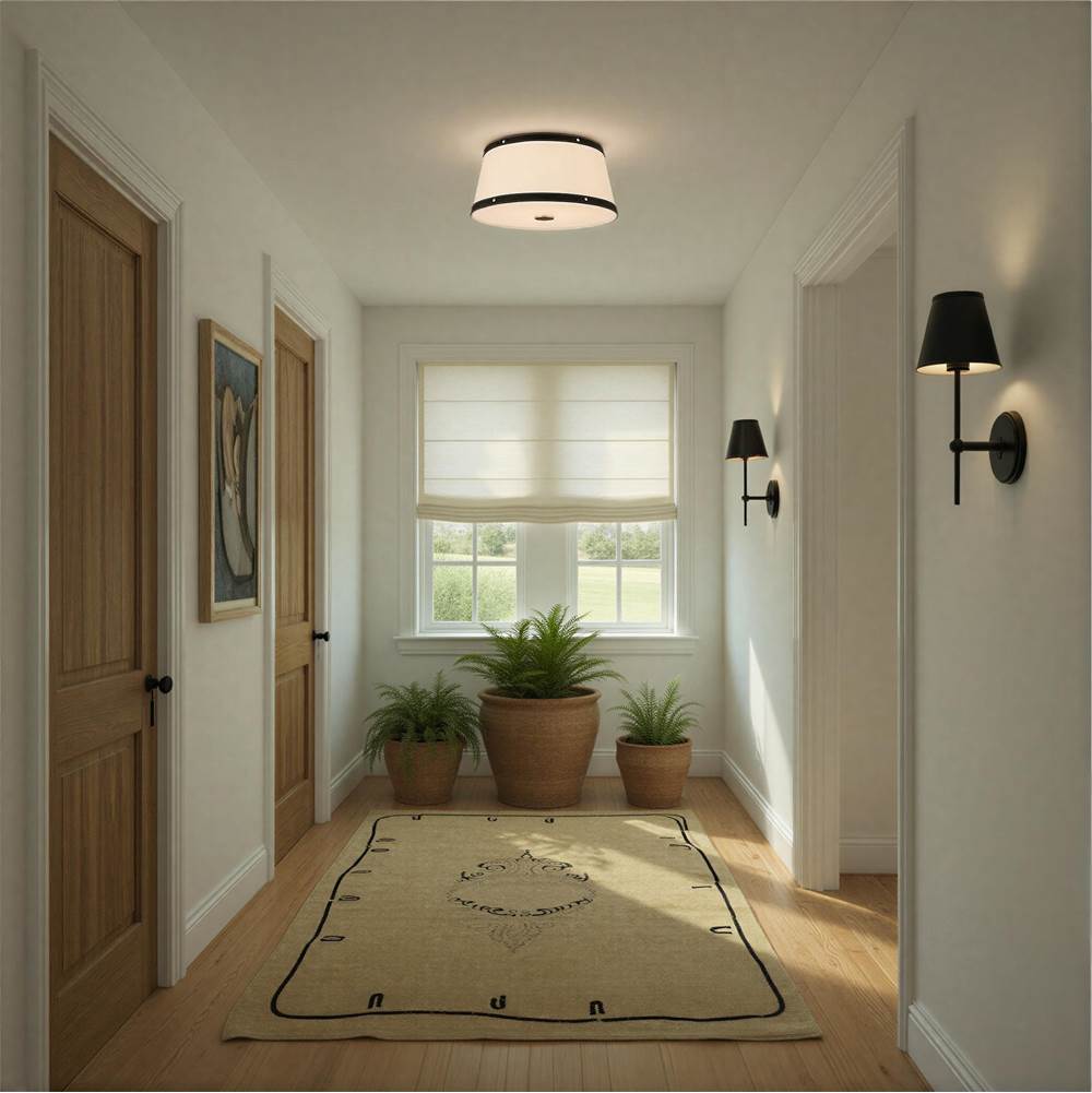 Crystorama CAL-2400-PN Polished Nickel Libby Langdon Callahan 17'' Polished Nickel Flush Mount Image 3
