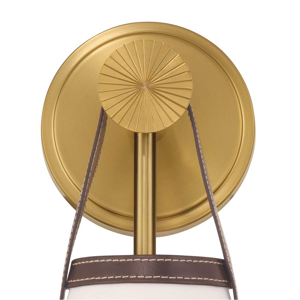 Crystorama CAL-2401-LG Luxe Gold Libby Langdon Callahan 7.25'' Luxe Gold Sconce Image 5