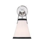 Crystorama CAL-2401-PN Polished Nickel Libby Langdon Callahan 7.25'' Polished Nickel Sconce Image 6
