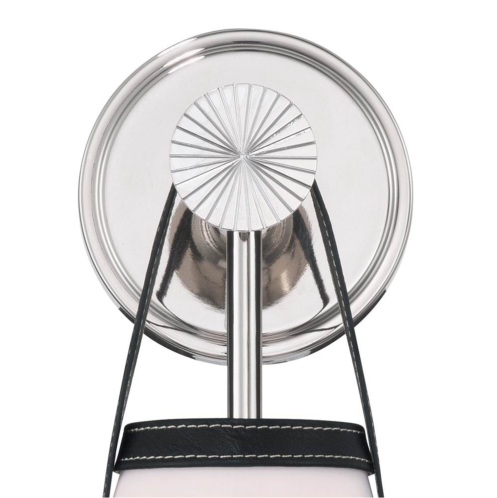 Crystorama CAL-2401-PN Polished Nickel Libby Langdon Callahan 7.25'' Polished Nickel Sconce Image 4