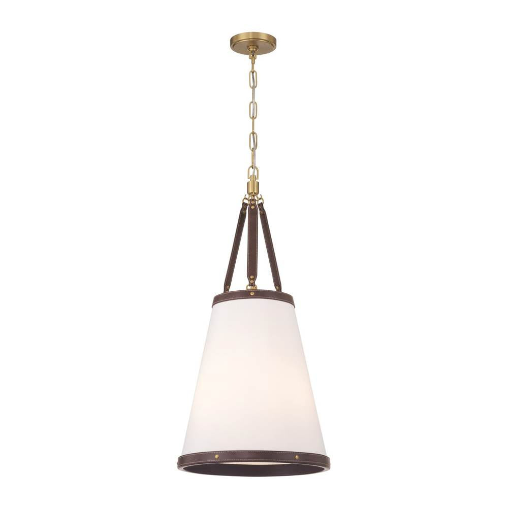 Crystorama CAL-2404-LG Luxe Gold Libby Langdon Callahan 14.25'' Luxe Gold Pendant Image 1