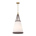 Crystorama CAL-2404-LG Luxe Gold Libby Langdon Callahan 14.25'' Luxe Gold Pendant Image 1