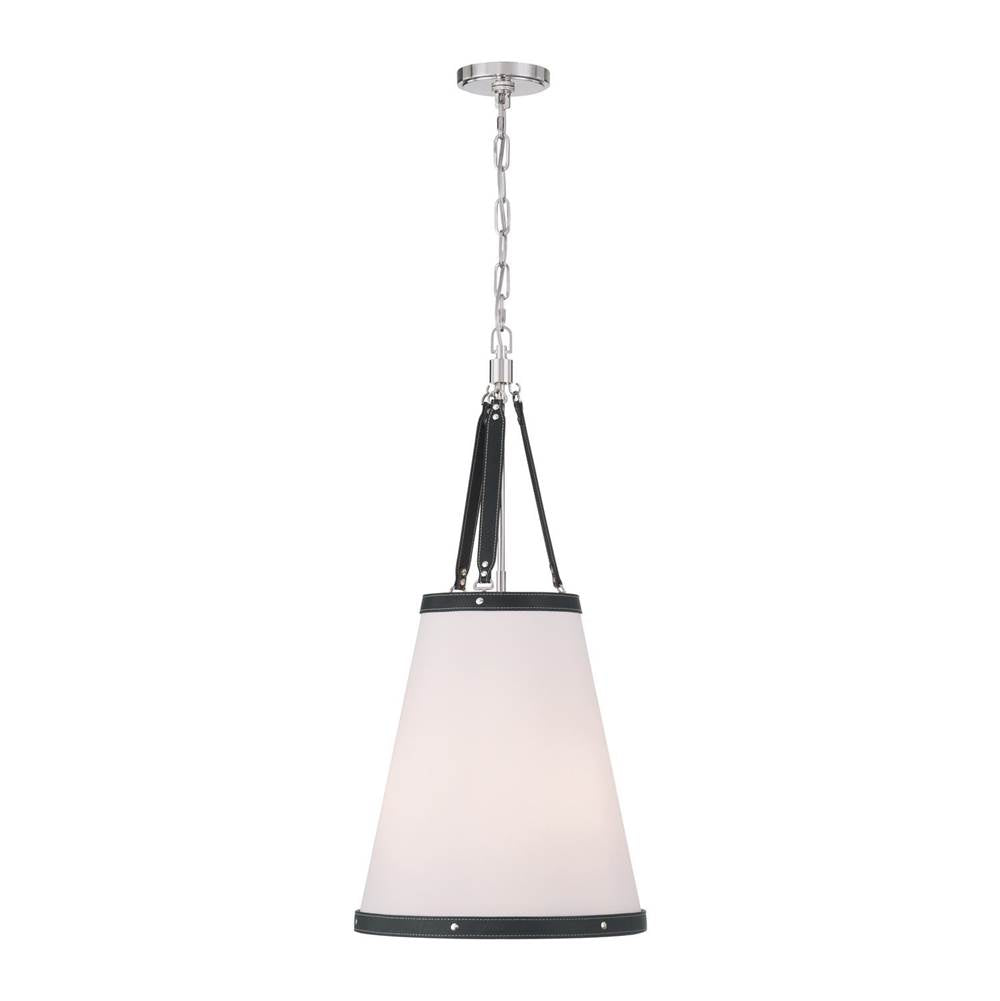 Crystorama CAL-2404-PN Polished Nickel Libby Langdon Callahan 14.25'' Polished Nickel Pendant Image 6