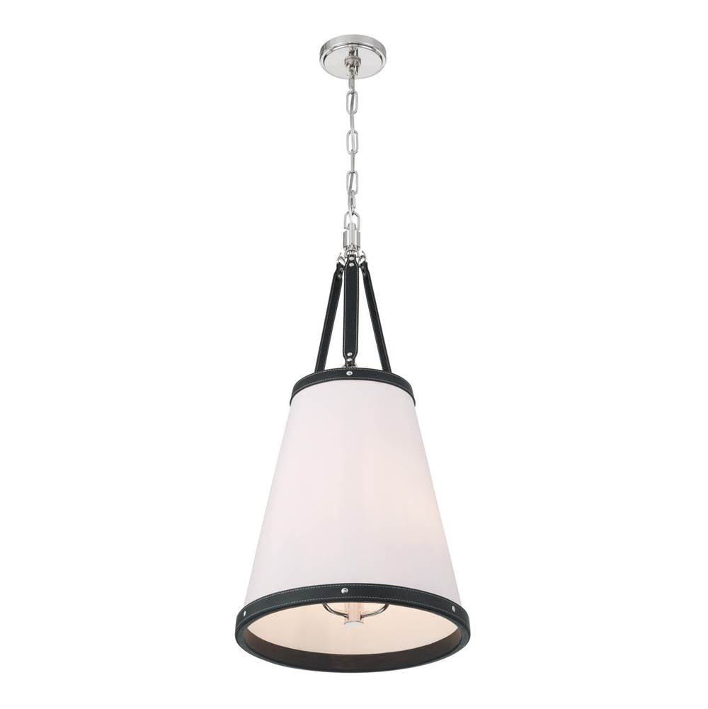 Crystorama CAL-2404-PN Polished Nickel Libby Langdon Callahan 14.25'' Polished Nickel Pendant Image 5