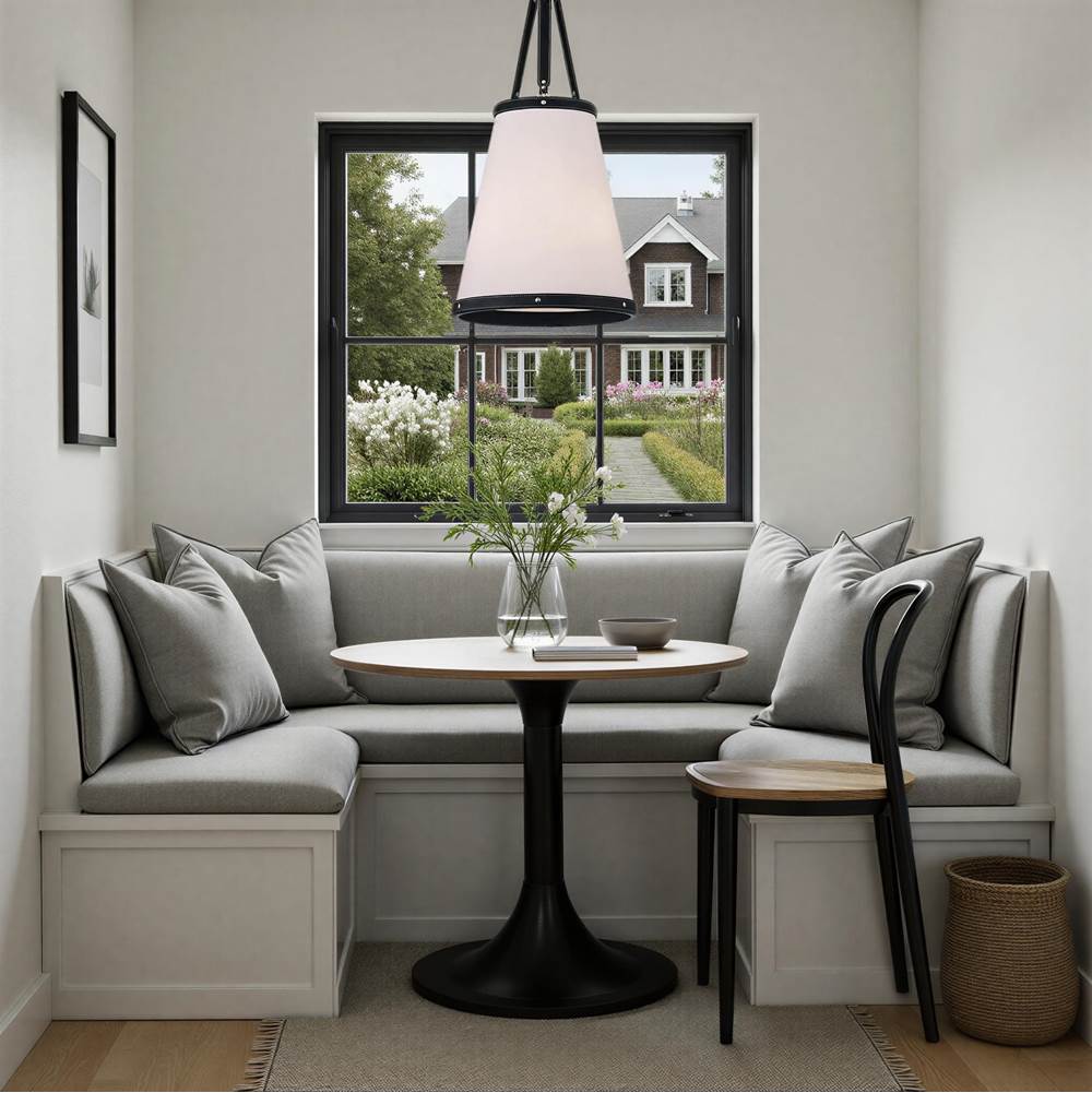Crystorama CAL-2404-PN Polished Nickel Libby Langdon Callahan 14.25'' Polished Nickel Pendant Image 3