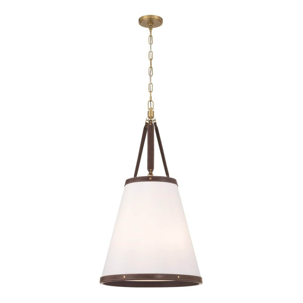 Crystorama CAL-2405-LG Luxe Gold Libby Langdon Callahan 18'' Luxe Gold Pendant Image 1