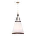 Crystorama CAL-2405-LG Luxe Gold Libby Langdon Callahan 18'' Luxe Gold Pendant Image 1