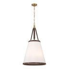 Crystorama CAL-2405-LG Luxe Gold Libby Langdon Callahan 18'' Luxe Gold Pendant Image 1