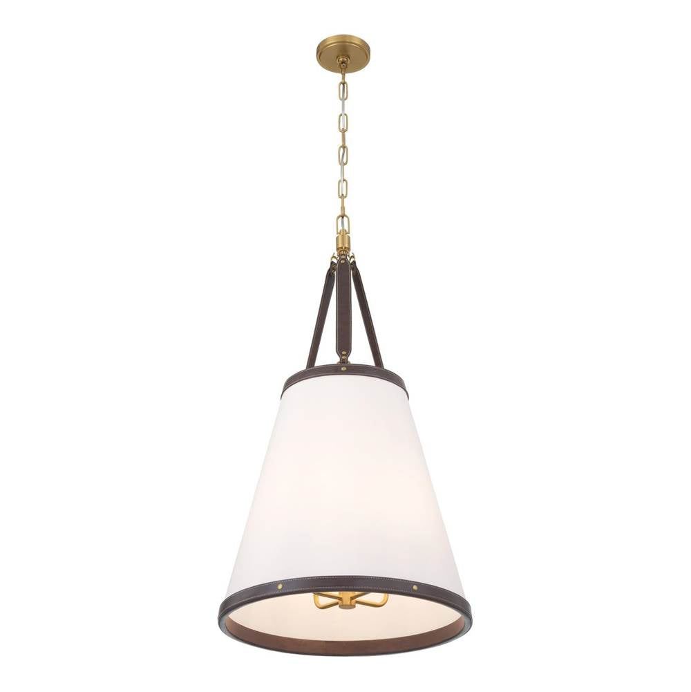 Crystorama CAL-2405-LG Luxe Gold Libby Langdon Callahan 18'' Luxe Gold Pendant Image 6
