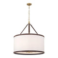 Crystorama CAL-2408-LG Luxe Gold Libby Langdon Callahan 28'' Luxe Gold Pendant Image 1