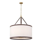 Crystorama CAL-2408-LG Luxe Gold Libby Langdon Callahan 28'' Luxe Gold Pendant Image 1