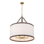 Crystorama CAL-2408-LG Luxe Gold Libby Langdon Callahan 28'' Luxe Gold Pendant Image 6