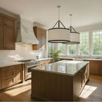 Crystorama CAL-2408-PN Polished Nickel Libby Langdon Callahan 28'' Polished Nickel Pendant Image 3