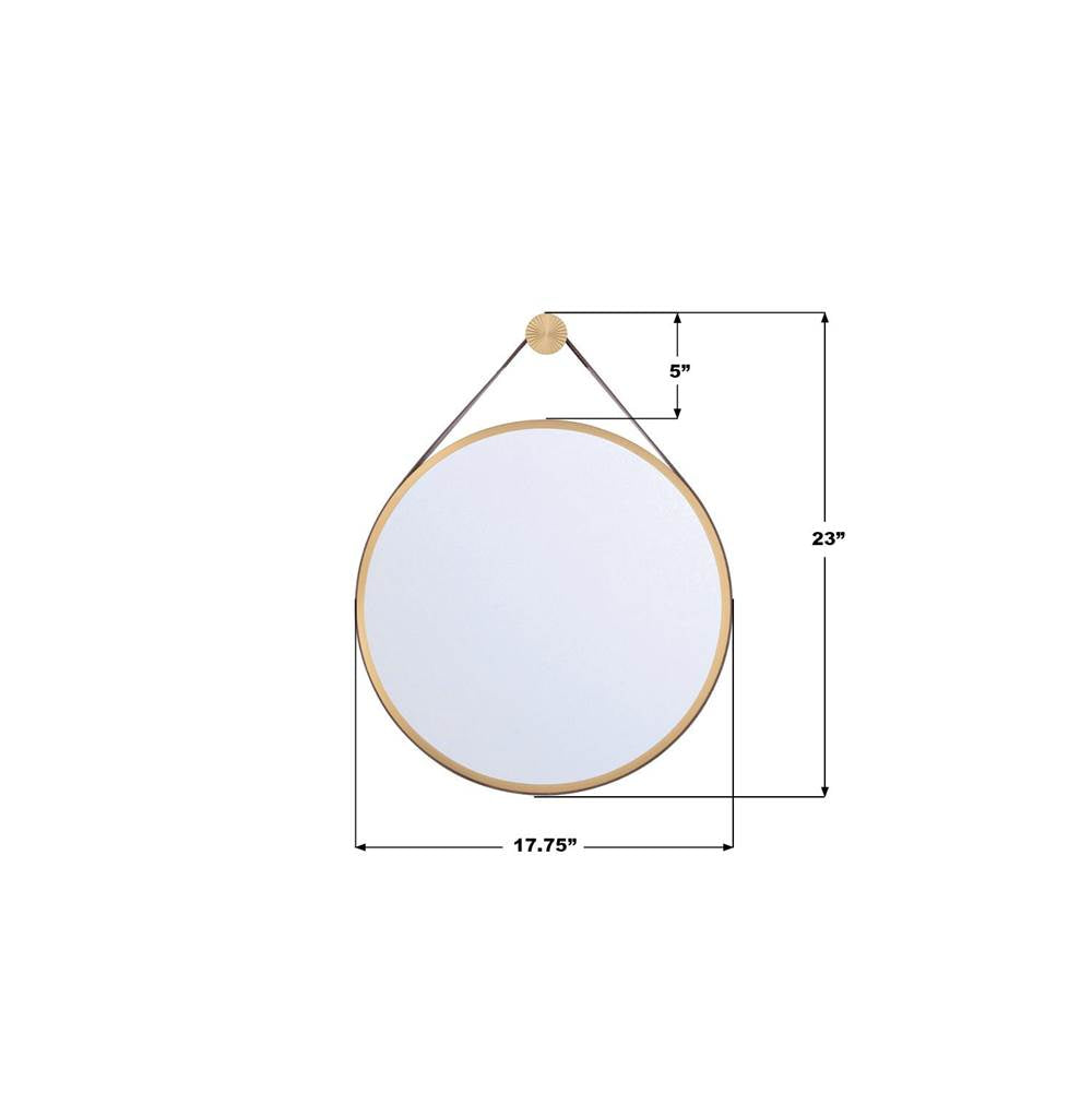 Crystorama CAL-M218-LG Luxe Gold Libby Langdon Callahan 17.75'' Luxe Gold Mirror Image 3