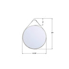 Crystorama CAL-M218-PN Polished Nickel Libby Langdon Callahan 17.75'' Polished Nickel Mirror Image 2