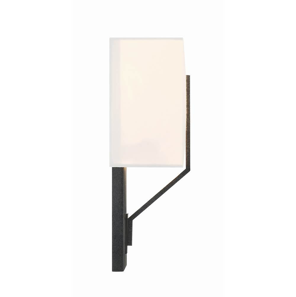 Crystorama CAR-9202-BK Black Carlyn 2 Light Black Sconce Image 2
