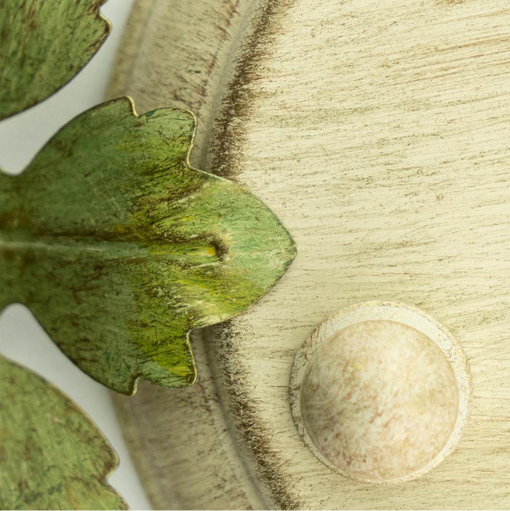 Crystorama 560-CT Champagne Green Tea Broche 20.75'' Champagne Green Tea Semi Flush Mount Image 2