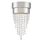 Crystorama CLA-A3202-PN-CL-MWP Polished Nickel Clarksen 2 Light Polished Nickel Wall Mount Image 1