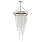 Crystorama CLA-A3207-PN-CL-MWP Polished Nickel Clarksen 6 Light Polished Nickel Chandelier Image 1