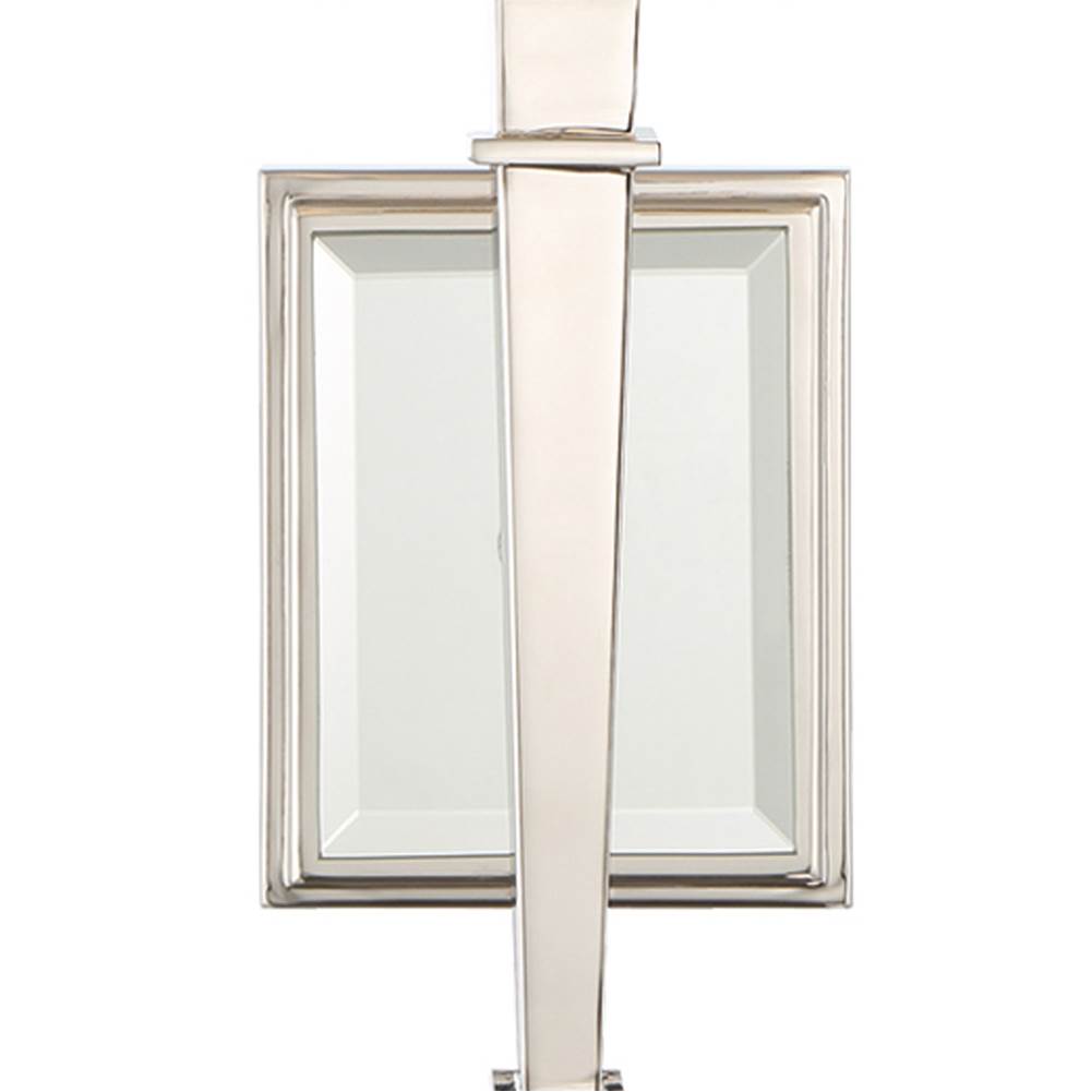 Crystorama Clifton 1 Light Aged Brass Wall Mount