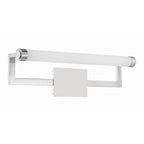 Crystorama Clinton 1 Light Matte Black Bathroom Vanity
