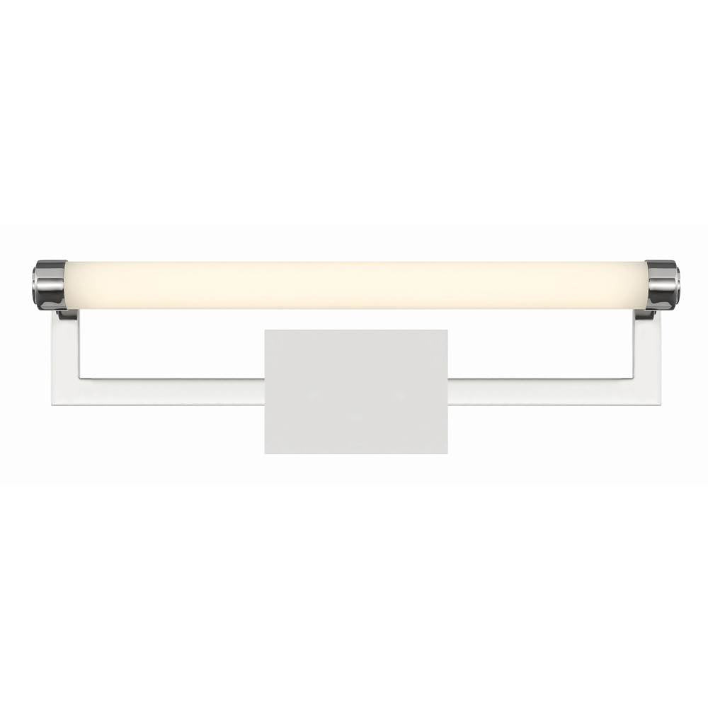 Crystorama CLT-7201-PN Polished Nickel Clinton 1 Light Polished Nickel Bathroom Vanity Image 3