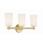 Crystorama COL-103-AG Aged Brass Colton 3 Light Aged Brass Wall Mount Image 4