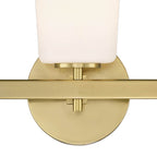 Crystorama COL-103-AG Aged Brass Colton 3 Light Aged Brass Wall Mount Image 3