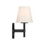Crystorama COL-201-BK Black Colton 6'' Black Sconce Image 5