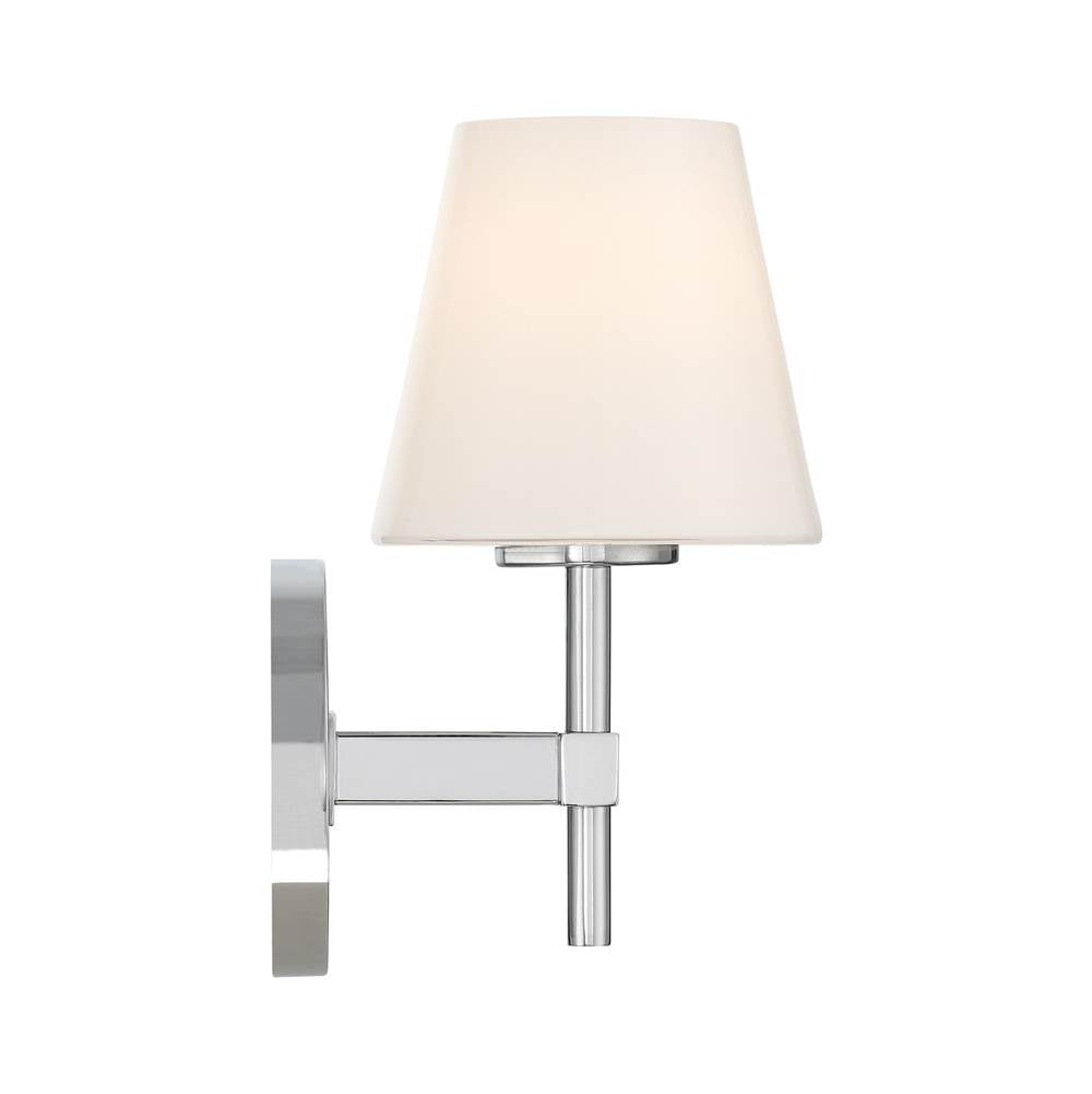 Crystorama COL-201-CH Polished Chrome Colton 6'' Polished Chrome Sconce Image 5