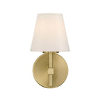 Crystorama COL-201-VG Vibrant Gold Colton 6'' Vibrant Gold Sconce Image 6