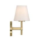 Crystorama COL-201-VG Vibrant Gold Colton 6'' Vibrant Gold Sconce Image 5