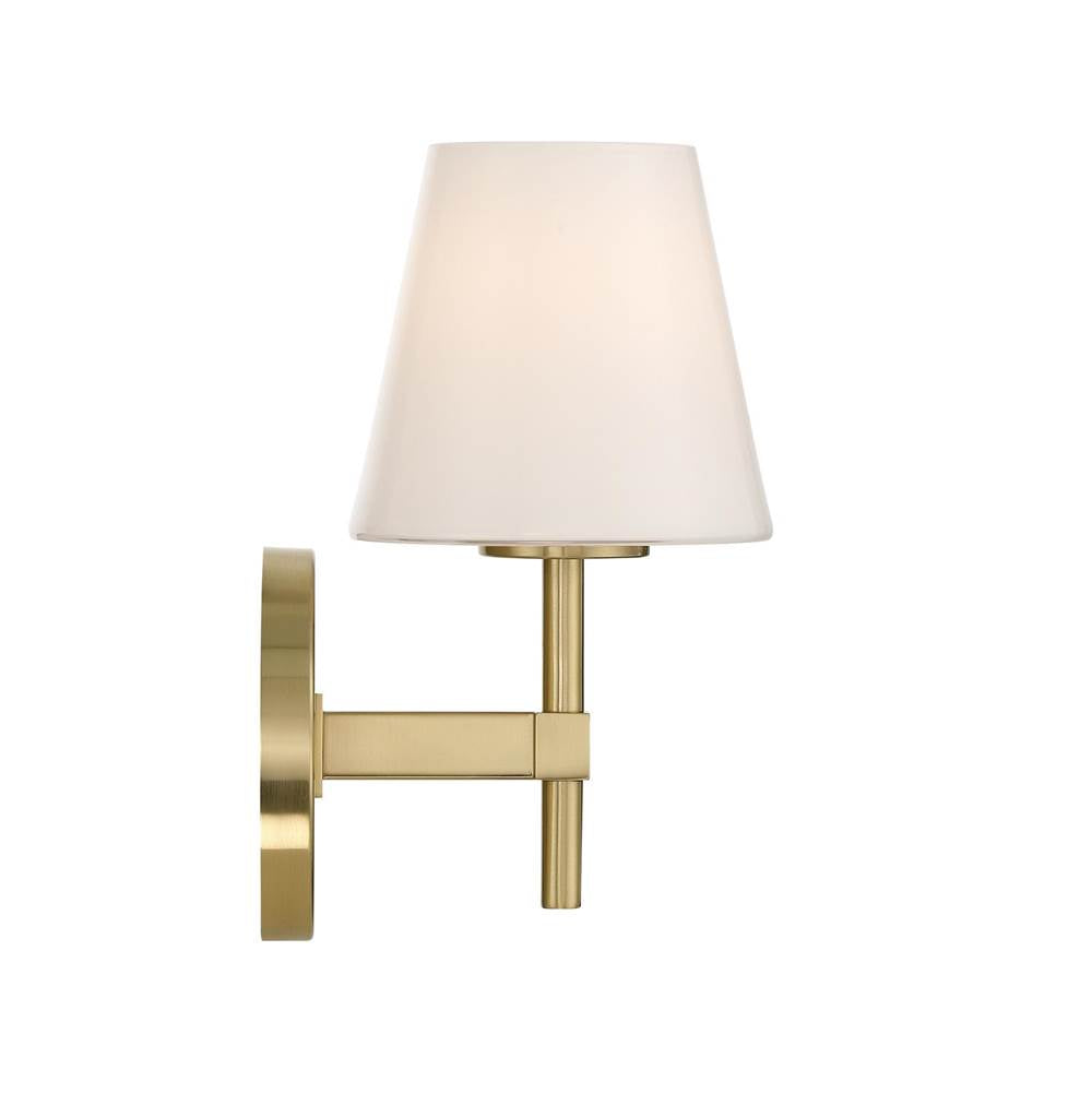 Crystorama COL-201-VG Vibrant Gold Colton 6'' Vibrant Gold Sconce Image 5