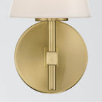 Crystorama COL-201-VG Vibrant Gold Colton 6'' Vibrant Gold Sconce Image 4
