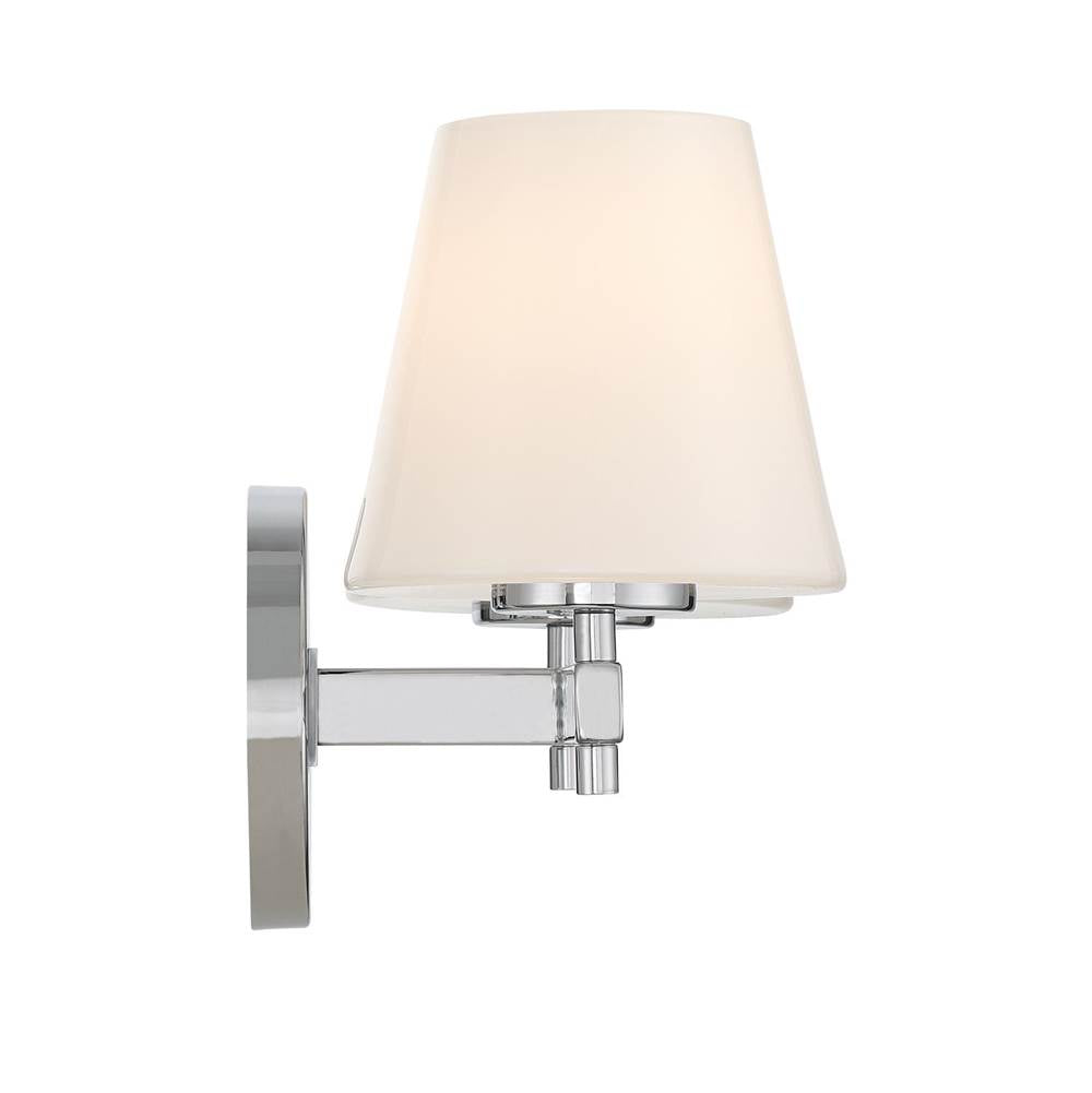 Crystorama COL-202-CH Polished Chrome Colton 16'' Polished Chrome Sconce Image 5