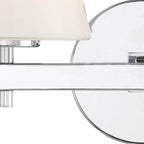 Crystorama COL-202-CH Polished Chrome Colton 16'' Polished Chrome Sconce Image 4