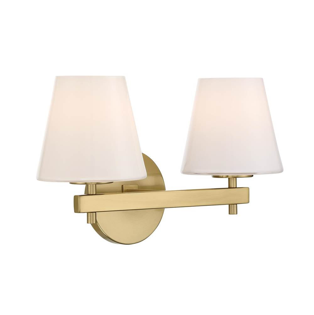 Crystorama COL-202-VG Vibrant Gold Colton 16'' Vibrant Gold Sconce Image 6
