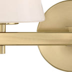 Crystorama COL-202-VG Vibrant Gold Colton 16'' Vibrant Gold Sconce Image 4