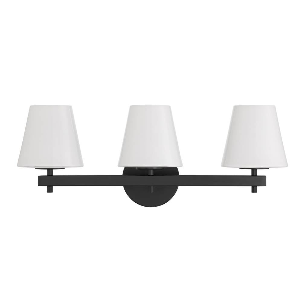 Crystorama Colton 24.5'' Black Bathroom Vanity