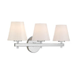 Crystorama COL-203-CH Polished Chrome Colton 24.5'' Polished Chrome Bathroom Vanity Image 6