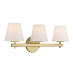 Crystorama COL-203-VG Vibrant Gold Colton 24.5'' Vibrant Gold Bathroom Vanity Image 6