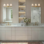 Crystorama COL-203-VG Vibrant Gold Colton 24.5'' Vibrant Gold Bathroom Vanity Image 3