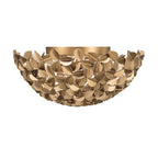Crystorama Cora 16'' Soft Gold Flush Mount