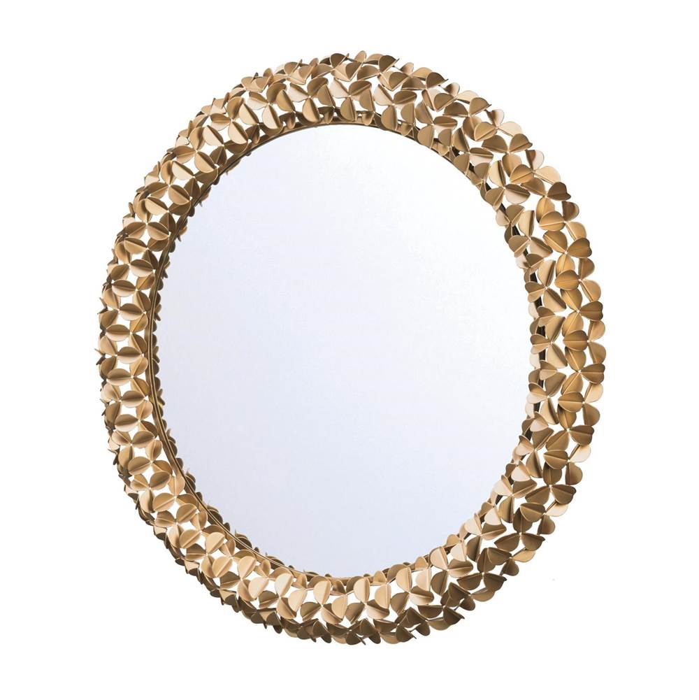 Crystorama COR-M710-SG Soft Gold Cora 30'' Soft Gold Mirror Image 6