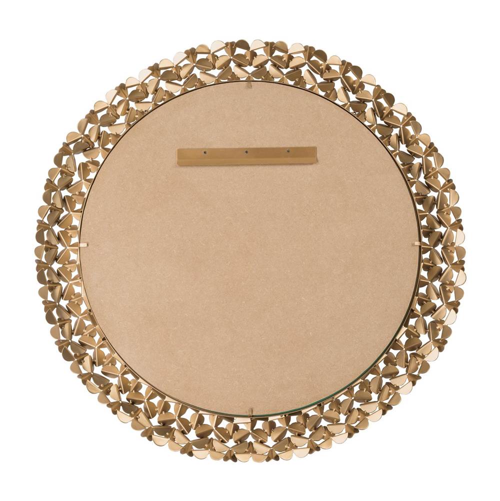 Crystorama COR-M710-SG Soft Gold Cora 30'' Soft Gold Mirror Image 4